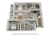 2 Bedroom 2 Bathroom 2 Bedroom 2 Bathroom at Parkside at East Village, Florida
